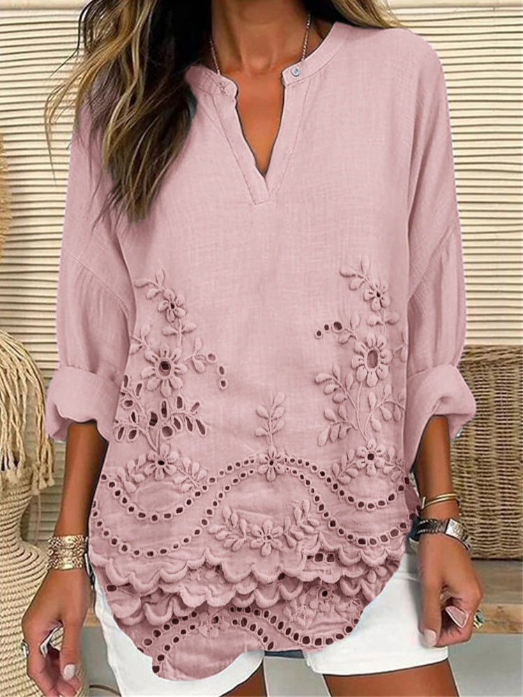 Valona | Elegant Printed Top