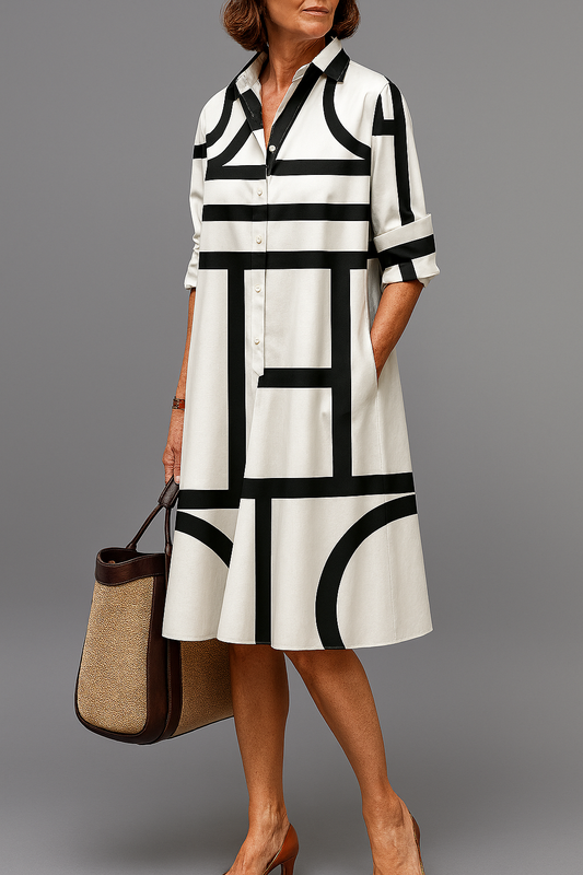 Brigitte Luxe Midi Dress for Effortless Elegance