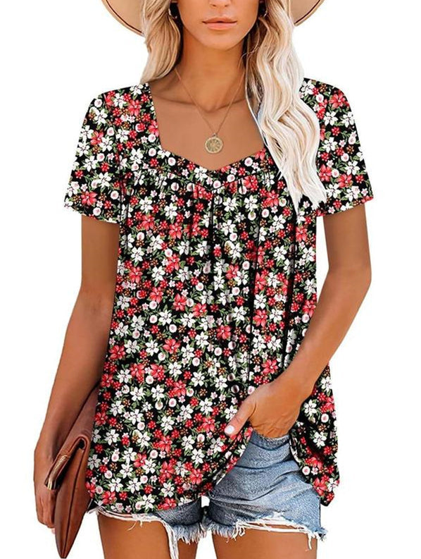 Carly | Printed Top