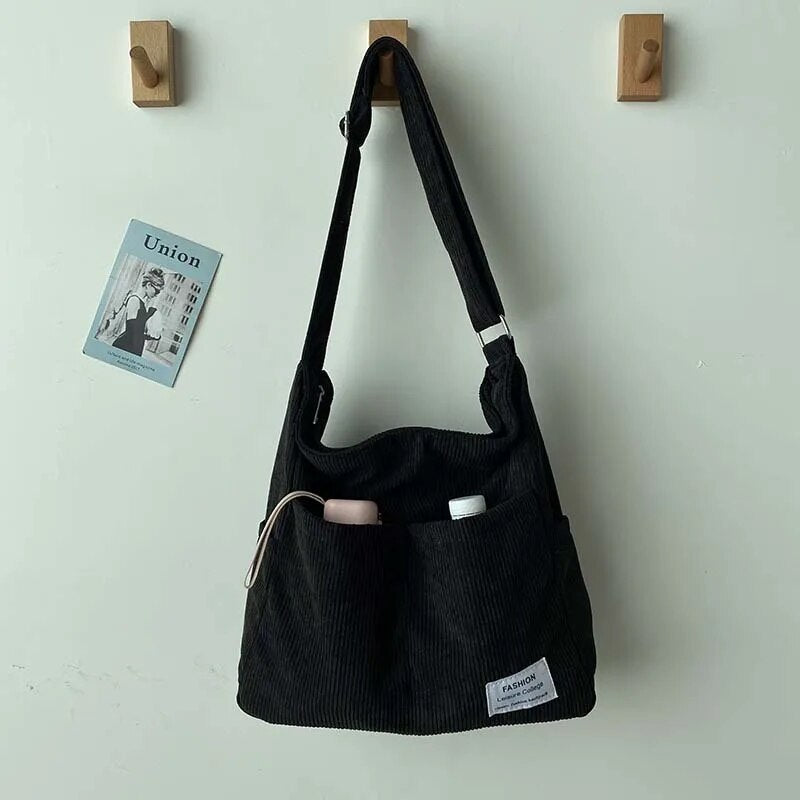 Alina | Corduroy Shoulder Bag