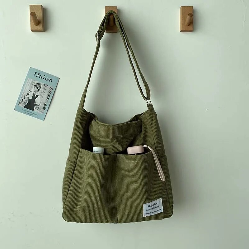Alina | Corduroy Shoulder Bag