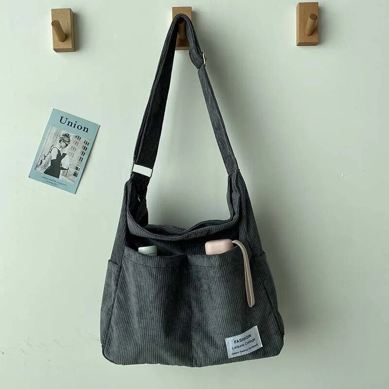 Alina | Corduroy Shoulder Bag