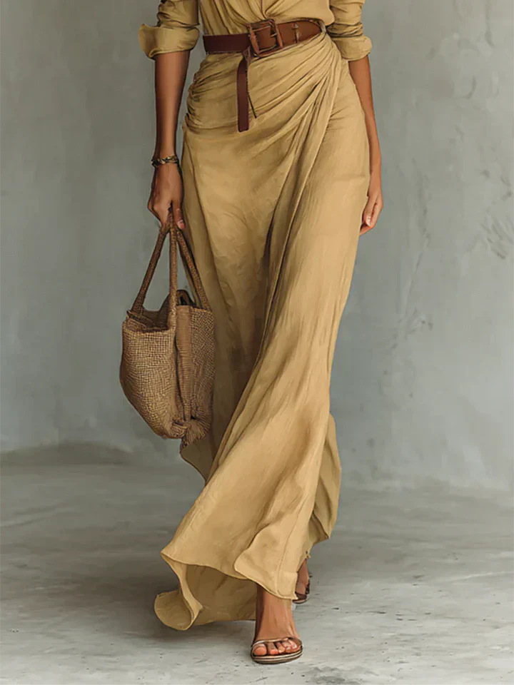 Maggy | Elegant Belted Dress