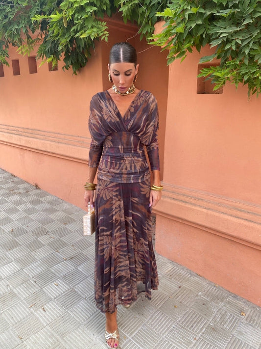 Esther | Elegant Printed Dress
