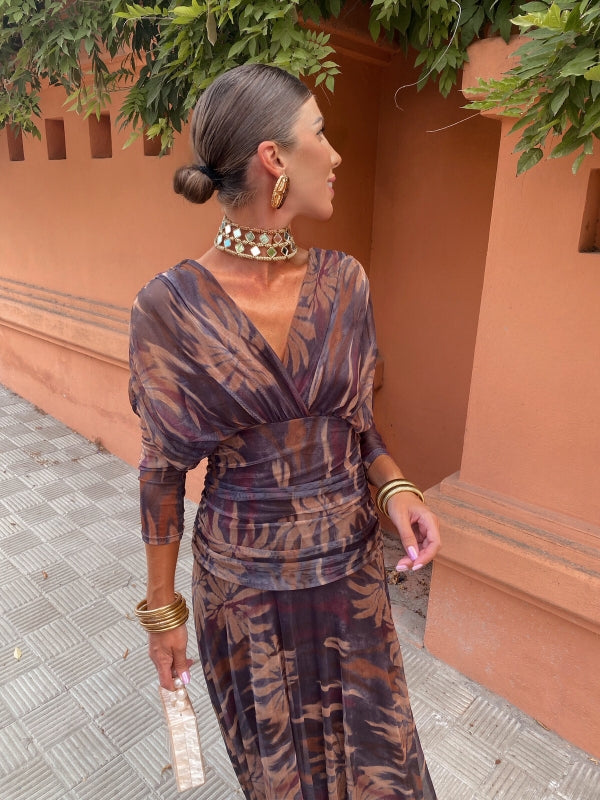 Esther | Elegant Printed Dress