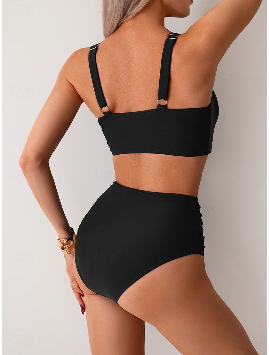Nicole | Ruched Fabric Bikini