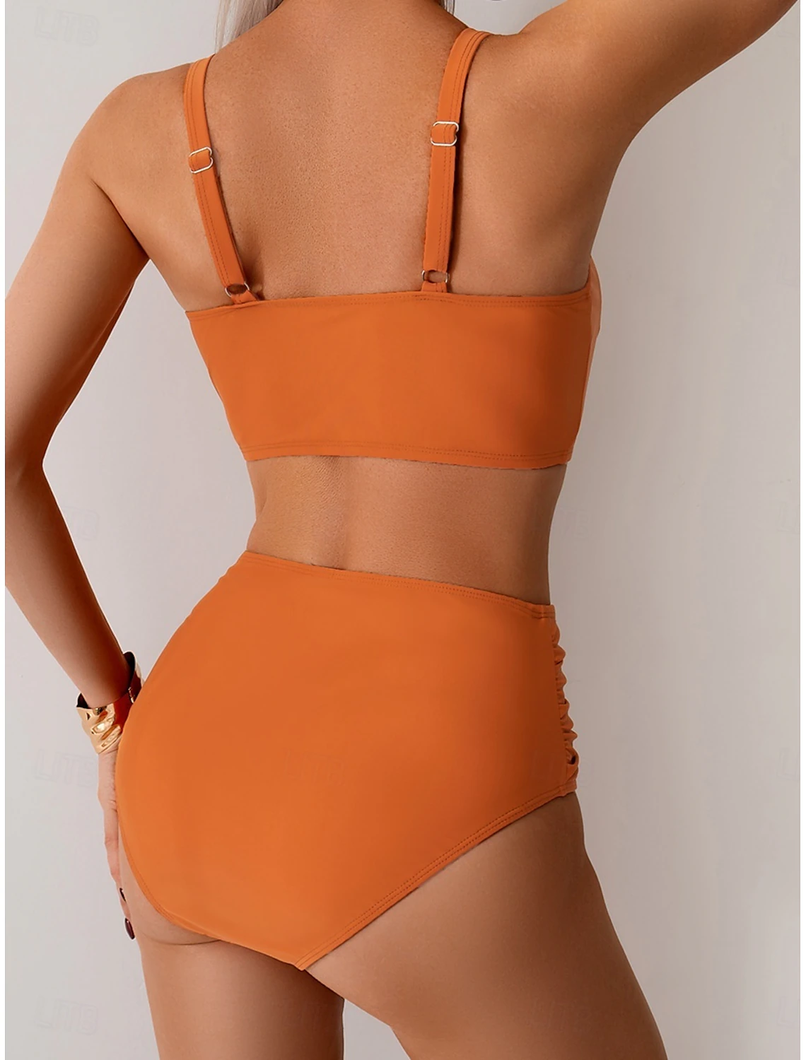 Nicole | Ruched Fabric Bikini
