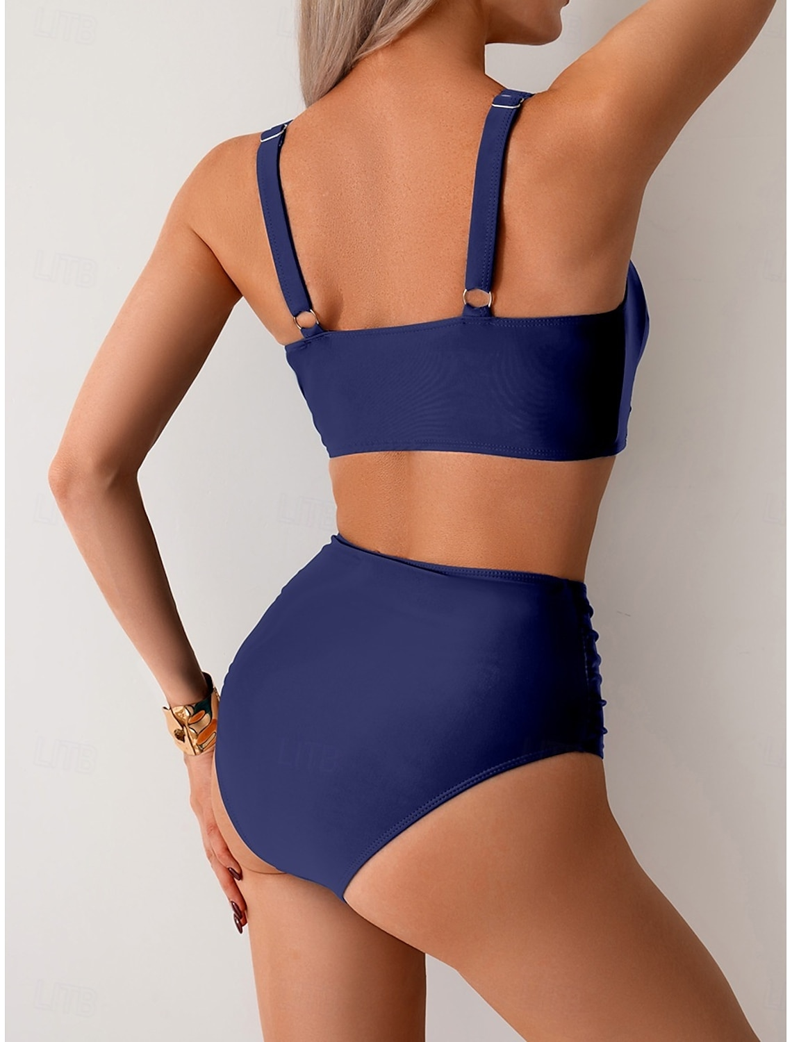 Nicole | Ruched Fabric Bikini