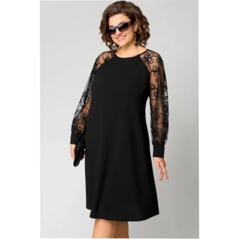 Elara Stylish Plus-Size Dress