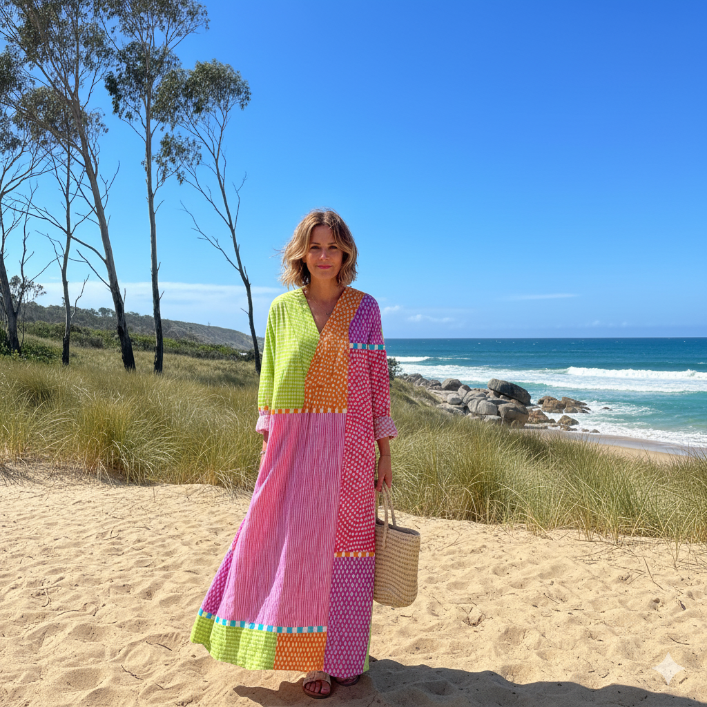 NINA | Elegant Geometric Dress
